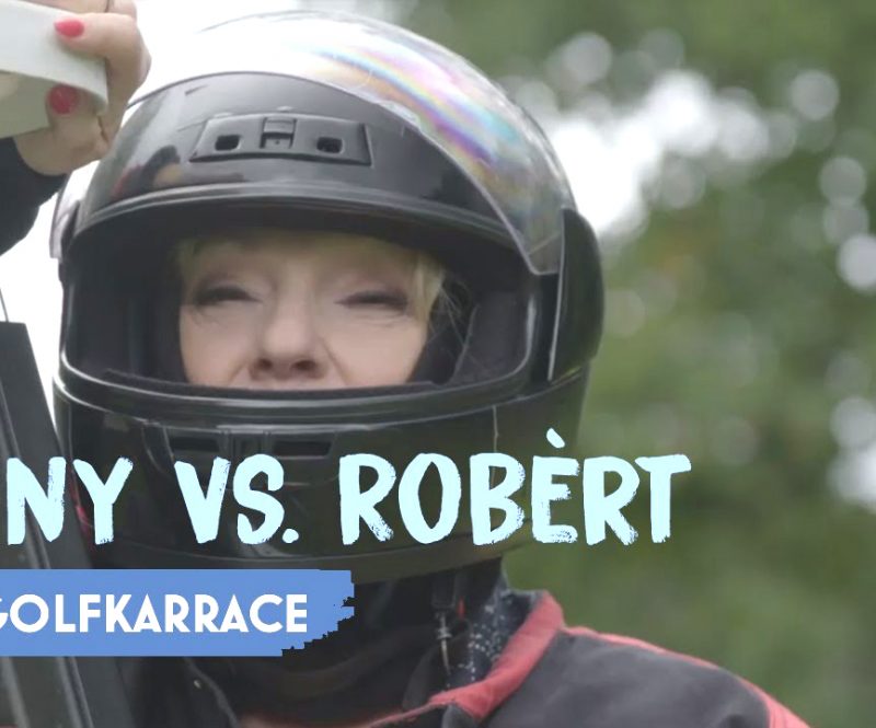 Janny versus Robèrt: de golfkarrace