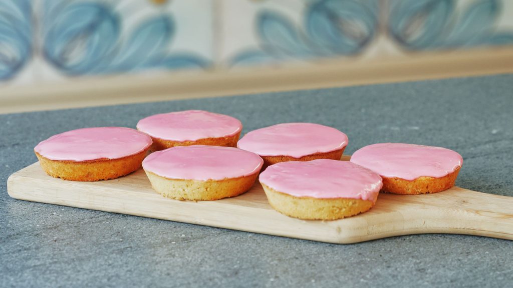 Roze koeken van Robèrt