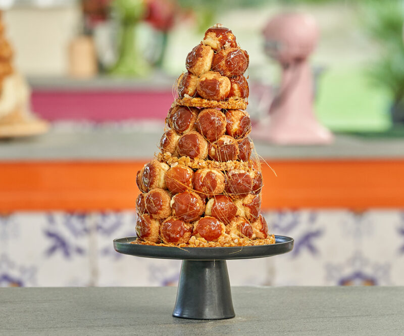 Croquembouche met kaneel en espresso