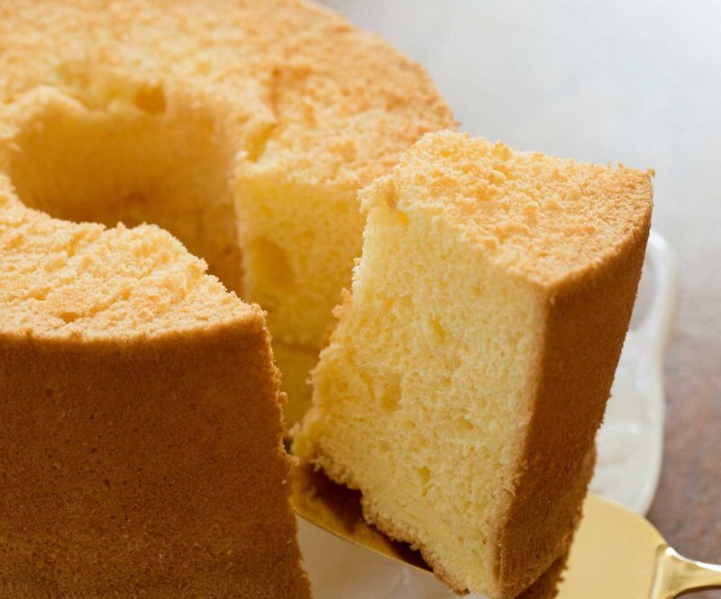 Alles over de chiffon cake