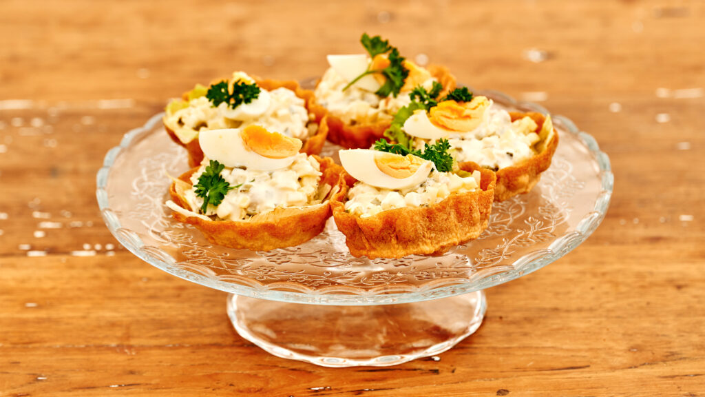 Huzarensalade met bakjes van Robèrt (inclusief bakvideo)
