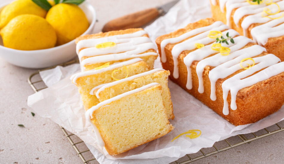 Lemon pound cake
